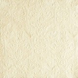 Ambiente 14006920 Elegance pearl cream esküvői szalvéta nagy, 40x40cm,15db-os