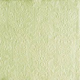 Ambiente 14006922 Elegance Green pearl nagy szalvéta, 40x40cm,15db-os