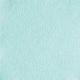 Ambiente 14007032 Elegance Aqua papírszalvéta nagy, 40x40cm,15db-os