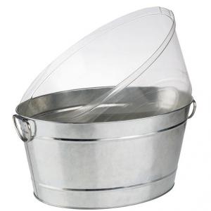 APS fém pezsgősvödör 50x32x23cm 18l METAL TIN