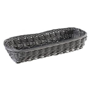 APS polyrattan evőeszköztartó 27x10cm SZÜRKE