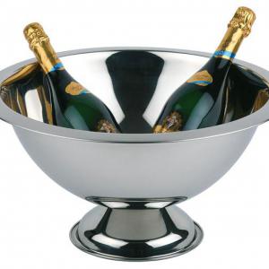 APS rm. pezsgőstál talpas 45cm 12l