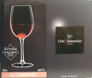 Arcoroc Chef&Sommelier; Cabernet borospohár kehely (tulip), 35 cl, 6 db, (46973)