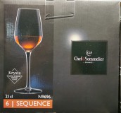 Arcoroc Chef Sommelier; Sequence talpas boros pohár, 21 cl, 6 db