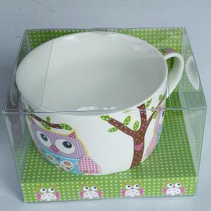 Baglyos bögre, porcelán, jumbo, 57cl