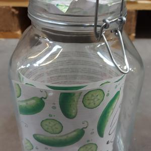 Befőttes üveg csatos, 3 liter, Bormioli Rocco FIDO, 119889