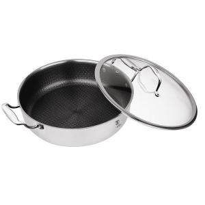 Berlinger Haus ETERNAL rozsdamentes bevonatos szeletsütő+fedő 28x7,5cm 2 fül indukciós, BH-8515N/BH-7447