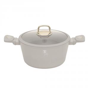 Berlinger Haus SAHARA bevonatos lábos 24×11,8cm 4,1l+üvegfedő BH-8071, indukciós