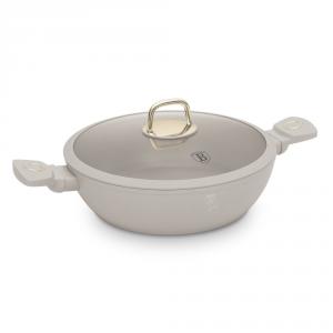 Berlinger Haus SAHARA bevonatos mély szeletsütő+fedő 28cm 2 fülű indukciós, BH-8068