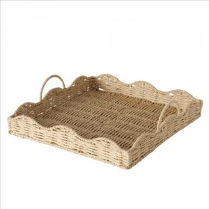 B.G.2055389 Fonott tálca, 36x36x10,3cm, Pagos