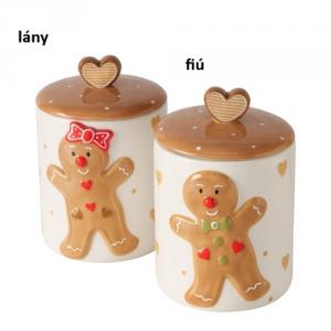 B.G.2059527 Kerámia konyhai tároló 14,5x22cm, 2000ml, Ginger