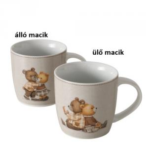 B.G.2059593 Porcelánbögre 330ml, macifiúval és macilánnyal, Henry
