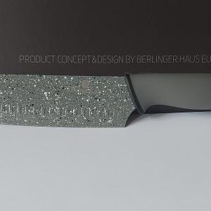BH Marble coating Santoku kés, 31cm (él: 17cm), nem dobozos