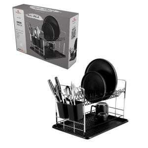 BLACK SILVER edényszárító  48x32x29 cm, BH-8597