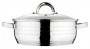 Blaumann Gourmet Line rozsdamentes lábos+üvegfedő, 20x7 cm, 2 liter, indukciós, BL-1001