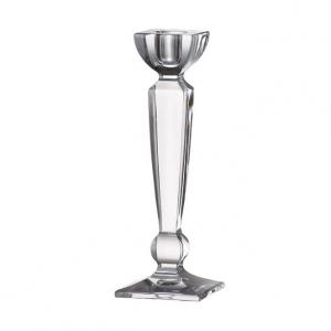 BOHEMIA OLYMPIA kristály talpas gyertyatartó 21 cm