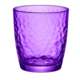 Bormioli Rocco Palatina Multicolor Viola üdítős pohár (lila), 32 cl