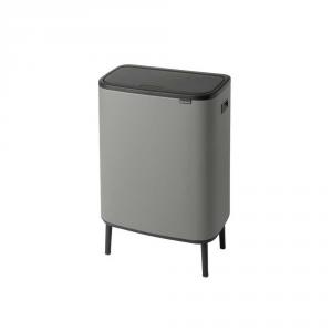 BRABANTIA BO TOUCH BIN HI patentos szemetes 60l , MINERAL CONCRETE GREY, 130281