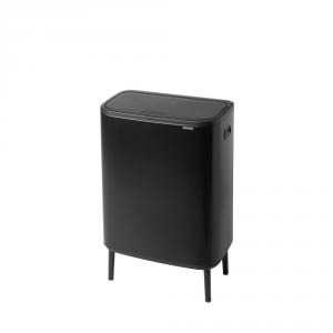 BRABANTIA BO TOUCH BIN HI patentos szemetes 60l, MATT Black, fekete, 130229