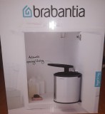 BRABANTIA BUILT IN BIN BRILL.STEEL ajtóra szerelhető szemetes, 15 liter, 418181,  180029