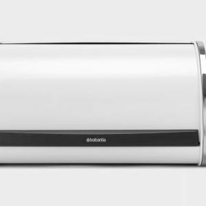 Brabantia Fém kenyérdoboz 1 kg ROLL TOP WHITE, fehér, 306044