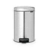 Brabantia Pedal Bin Newicon Matt Steel FPP, 12 liter, ped.szemetes, ujjlenyom.mentes 112041