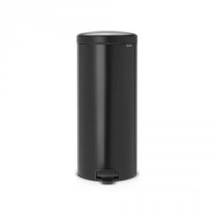 Brabantia PEDAL BIN NEWICON pedálos szemetes 30L MATT BLACK, 114540