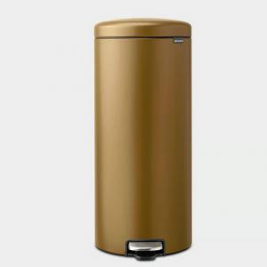 Brabantia PEDAL BIN NEWICON pedálos szemetes 30L Warm Brass, 238581