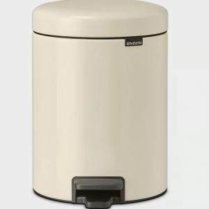 Brabantia PEDAL BIN NEWICON pedálos szemetes 5L SOFT BEIGE, 149900