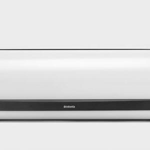 BRABANTIA ROLL TOP WHITE, fém kenyérdoboz, 2 kg, 236747
