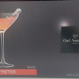 Chef Sommelier Symetrie koktélos pohár, 21cl, 6db