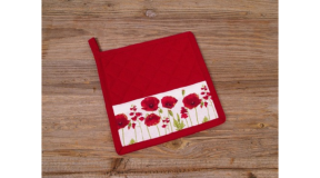 C.H.S.56241 Edényalátét 20x20cm,100% pamut,Mohn