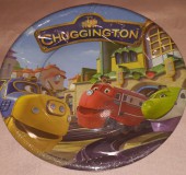 Chuggington papírtányér, 18 cm, 10 db,