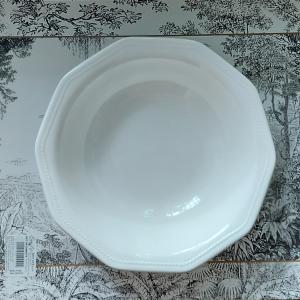 CHURCHILL ARTIC WHITE kerámia mély tányér fehér kb.21-22cm, új méret, 407149MT