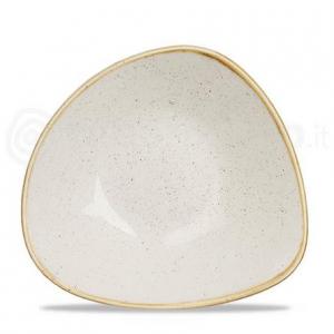 Churchill STONECAST BARLEY WHITE kerámia háromszög mély tál, 23,5cm, 1db, SWHSTRB91 406801