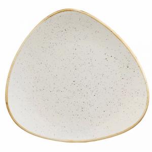 Churchill STONECAST BARLEY WHITE kerámia, háromszög tányér 22,9cm,1db, SWHSTR91