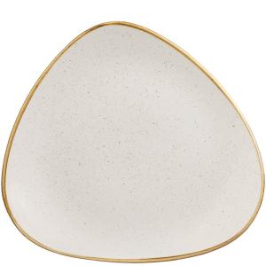 Churchill STONECAST BARLEY WHITE kerámia, háromszög tányér 31,1cm,1db, SWHSTR121