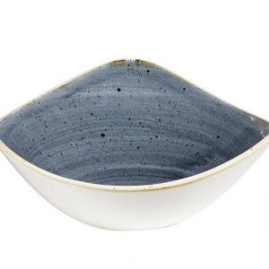 Churchill STONECAST BLUEBERRY kerámia kis háromszög salátás tálka 18cm, 1db, SBBSTRB71