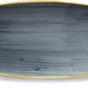 Churchill STONECAST BLUEBERRY kerámia szögletes kis tál, ívelt, 26,9 x 12,7 cm 1db, SBBSXO101