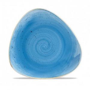 Churchill STONECAST CORNFLOWER BLUE kerámia, 19cm háromszög tányér 1db, SCFSTR71