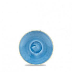 Churchill STONECAST CORNFLOWER BLUE kerámia csészealj ( Espresso ) 11,8 cm 1 db, SCFSESS 1