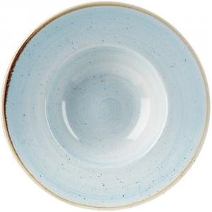 Churchill STONECAST DUCK EGG kerámia, széles peremes tányér 24cm,1db, SDESVWBM1