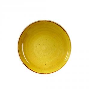 Churchill STONECAST MUSTAR kerámia mély tányér 24,8cm 1db, SMSSEVB91