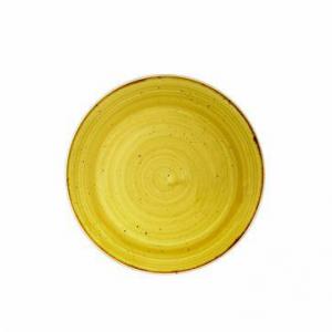 Churchill STONECAST MUSTARD kerámia desszert tányér 21,7cm 1db, SMSSEVP81
