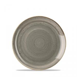 Churchill STONECAST PEPPERCORN GREY kerámia kisebb lapos tányér (zsemlés,vajas) 16,5cm 1db, SPGSEVP61