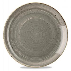 Churchill STONECAST PEPPERCORN GREY kerámia nagy, lapos, alátét tányér 32cm 1db, SPGSEV121