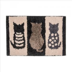 CLEEF.BM0006 Fürdőszobai kilépő cicás, 59x39x1cm