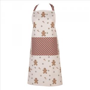 CLEEF.CGM41 Kötény 70x85cm,100% pamut,Classic Gingerbread Magic