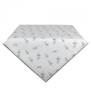 CLEEF.OLF01 Asztalterítő 100x100cm,100% pamut,Olive Fields