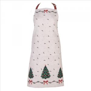 CLEEF.TCH41 Kötény 70x85cm,100% pamut, Traditional Christmas Harmony